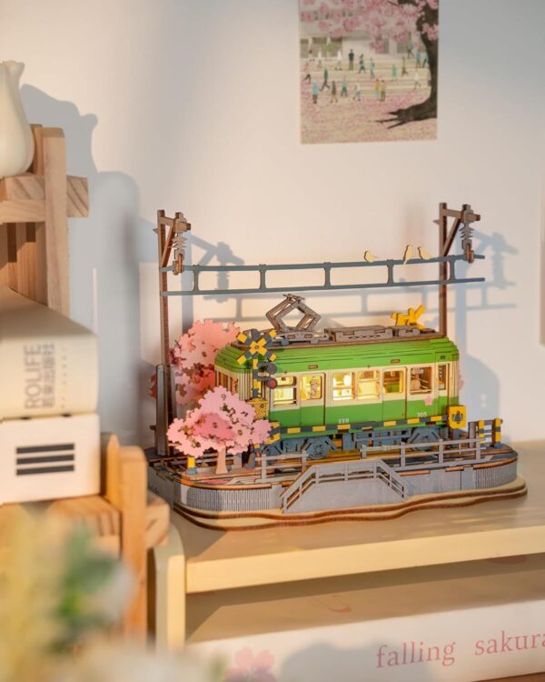 Rolife  Sakura Journey c 3D Wooden Puzzle Model Toys Teens Gift